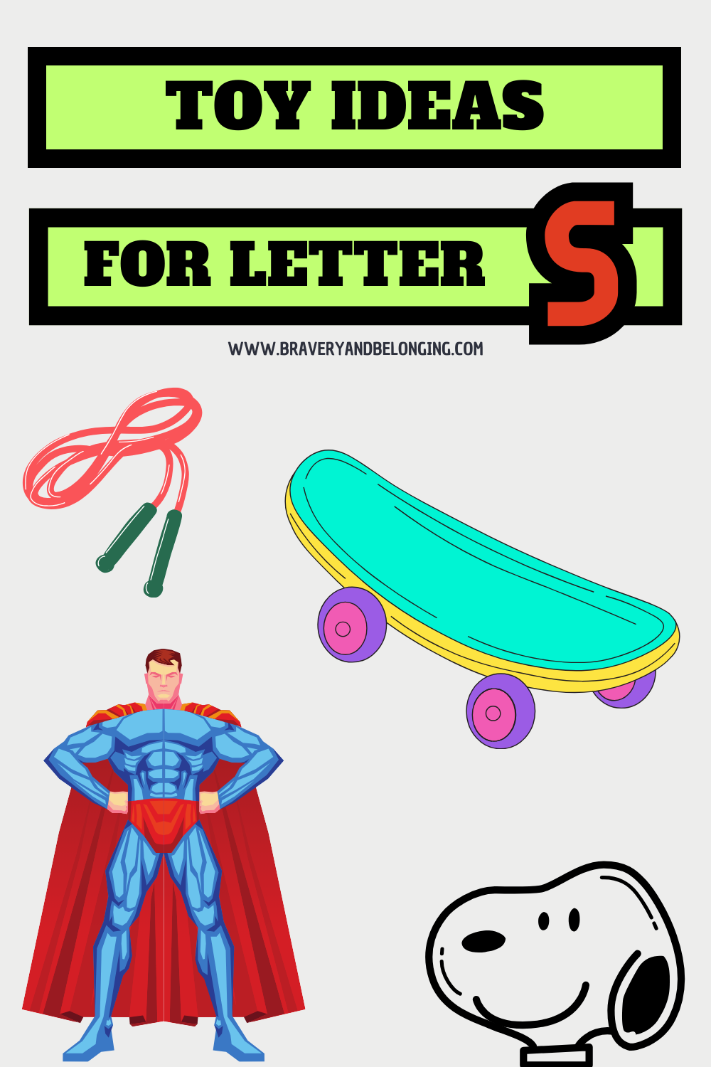 Objects That Start with S (120+ Ideas)