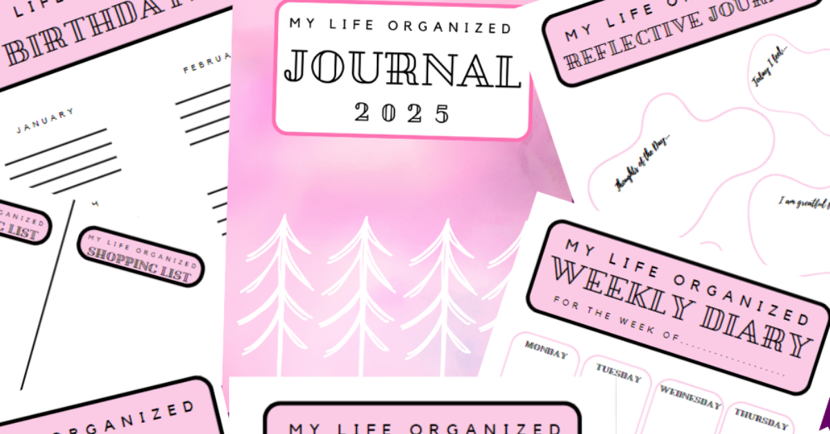 FREE Printable Bullet Journal Pages [2025]