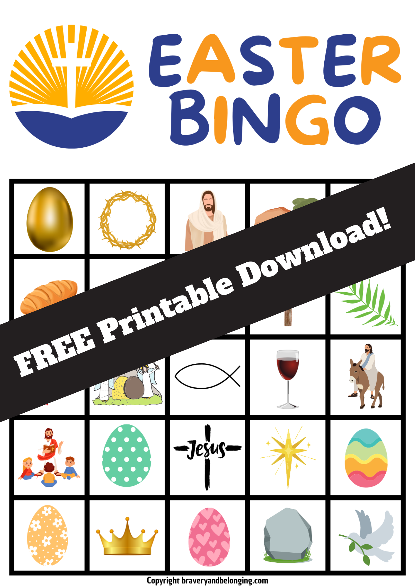 Free Easter Bingo Printable Fun Easy Download Printables For Everyone Free Easter Bingo Printable Fun Easy Download Printables For Everyone