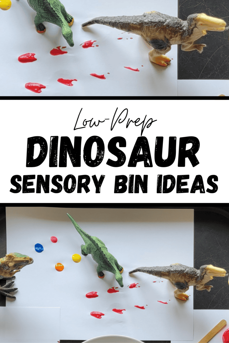 7 Dinosaur Sensory Bin Ideas for Little Learners
