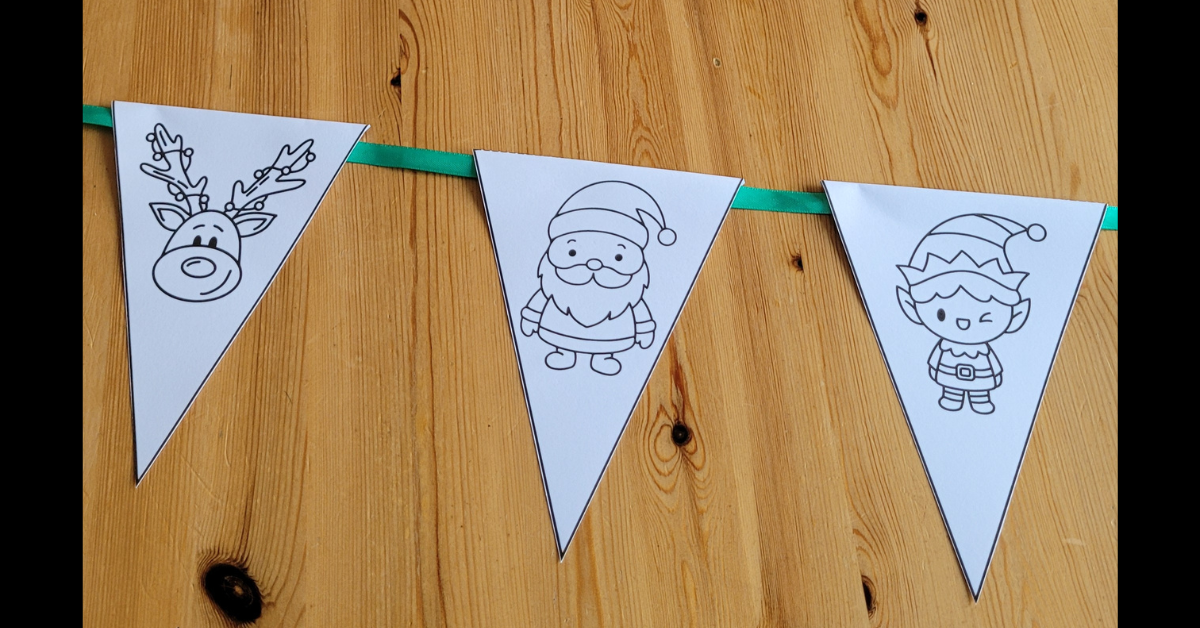 Free Christmas Bunting Printables