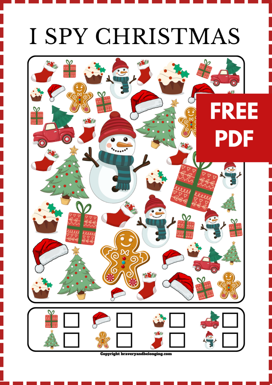 Christmas I Spy Printables for - I Spy Printables 1 1086x1536 