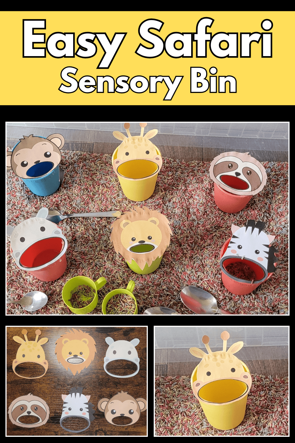 10+ Safari Activities for Preschool