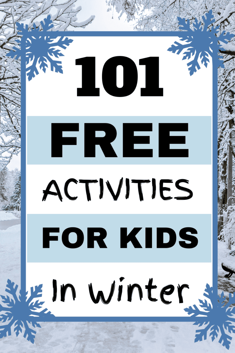 100+ FREE Winter Activities for Kids
